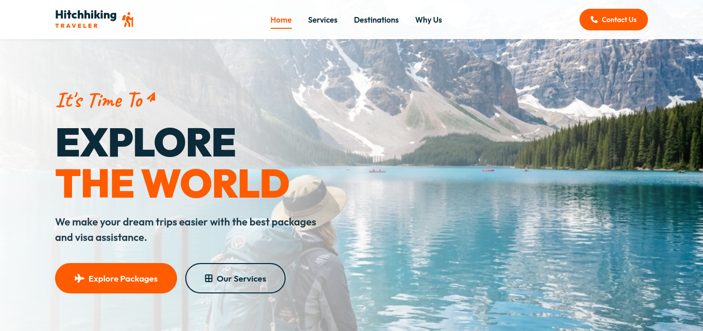 Hitchhiking Traveler homepage